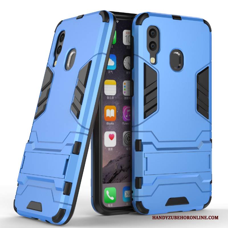 Hulle Samsung Galaxy 0 Trend Handyhullen Case Samsung Galaxy 0 Hintere Abdeckung Blau Billig