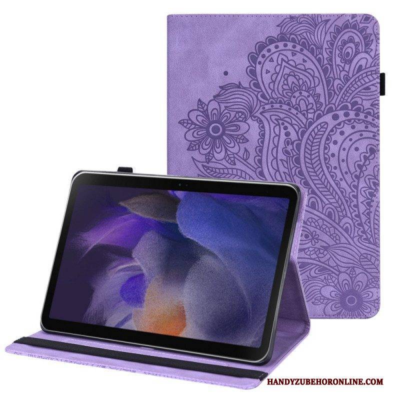 Case Für Samsung Galaxy Tab A8 (2021) Stilisierte Blume