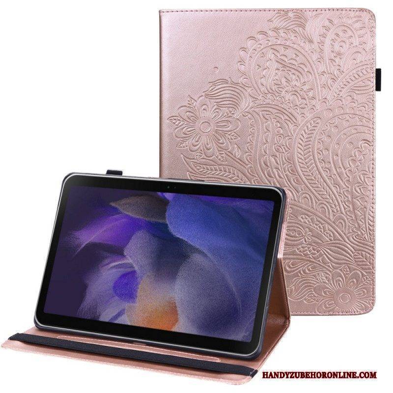 Case Für Samsung Galaxy Tab A8 (2021) Stilisierte Blume