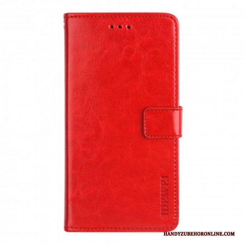 Flip Case Für Asus Zenfone 8 Flip Flip Case Kunstleder Idewei