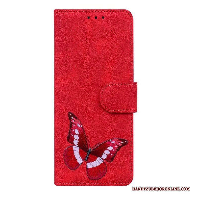 Flip Case Für Google Pixel 7 Pro Hervorragender Schmetterling
