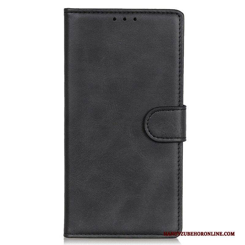 Flip Case Für Honor 50 Kunstleder Mit Mattem Finish