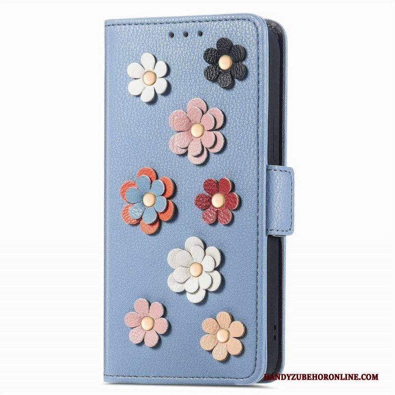 Flip Case Für Honor 70 3d-blumen