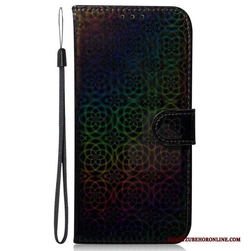 Flip Case Für Honor Magic 5 Lite Disco-stil