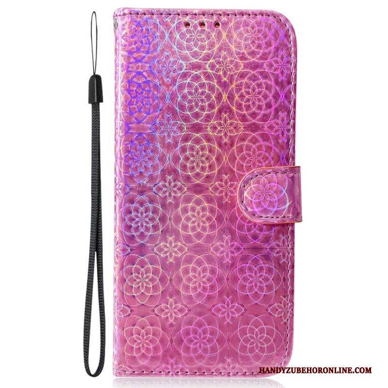 Flip Case Für Honor Magic 5 Lite Disco-stil