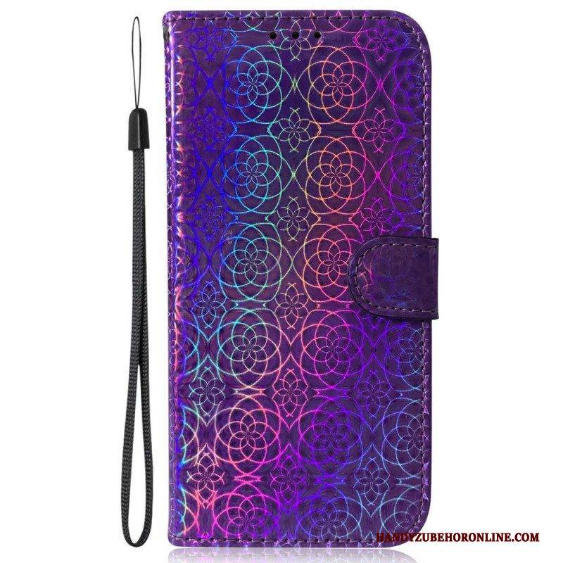 Flip Case Für Honor Magic 5 Lite Disco-stil