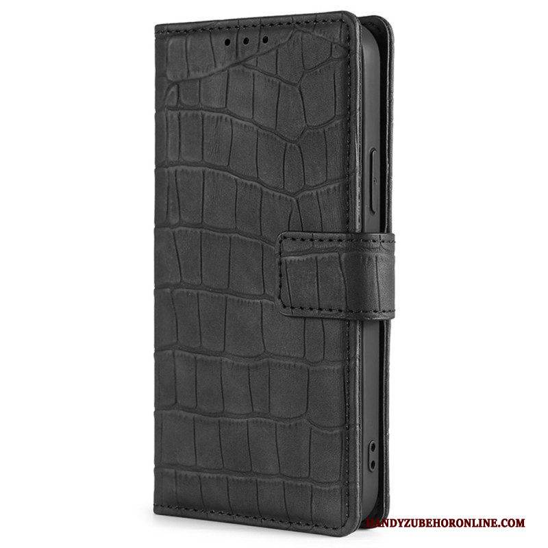 Flip Case Für Huawei Mate 50 Pro Krokodil