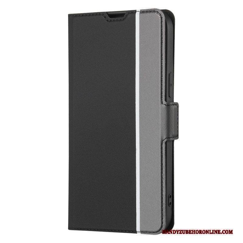 Flip Case Für Huawei P60 Pro Zweifarbig