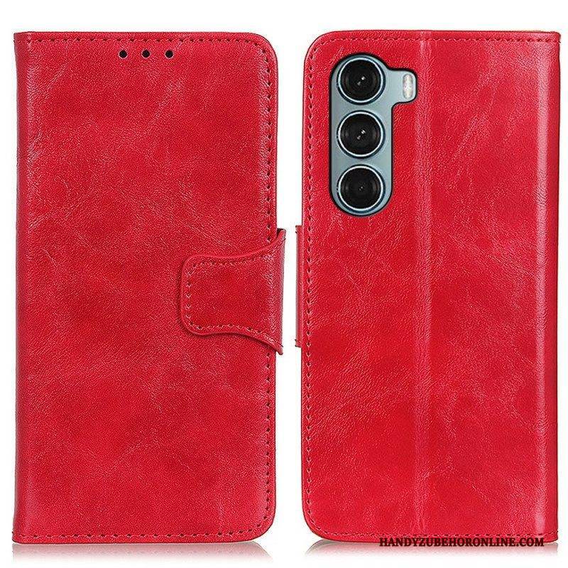 Flip Case Für Moto G200 5G Reversibler Magnetverschluss