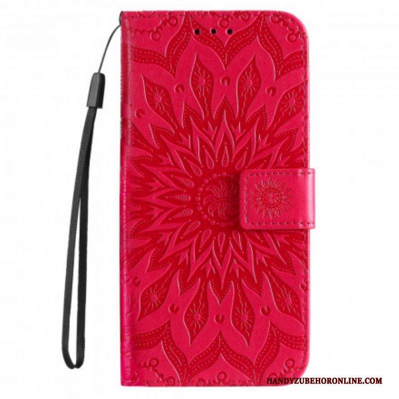 Flip Case Für Motorola Edge 20 Pro Sonnenblume