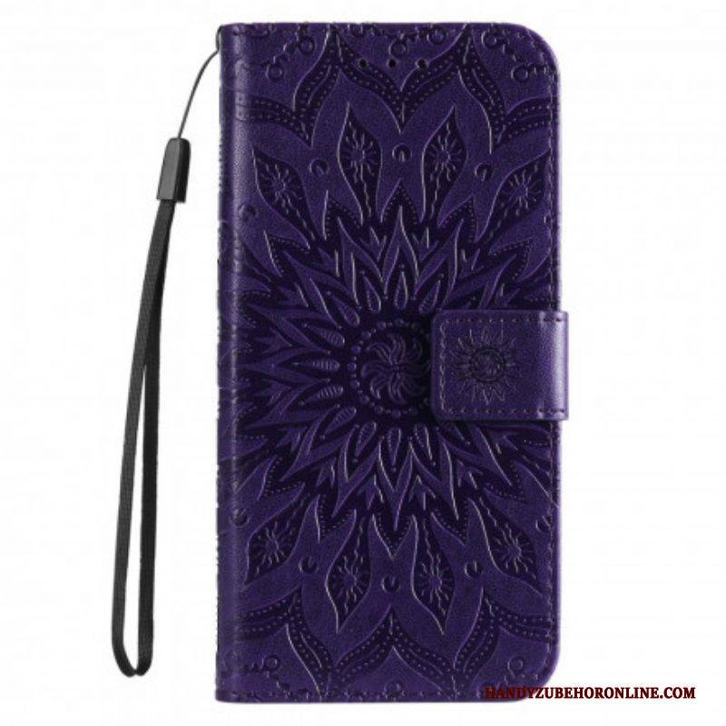 Flip Case Für Motorola Edge 20 Pro Sonnenblume