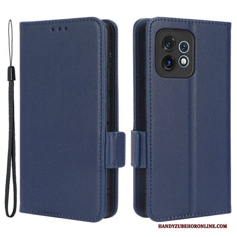 Flip Case Für Motorola Edge 40 Pro Finesse-doppelverschluss