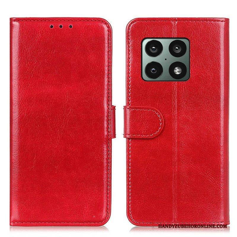 Flip Case Für OnePlus 10 Pro 5G Gefrorene Finesse