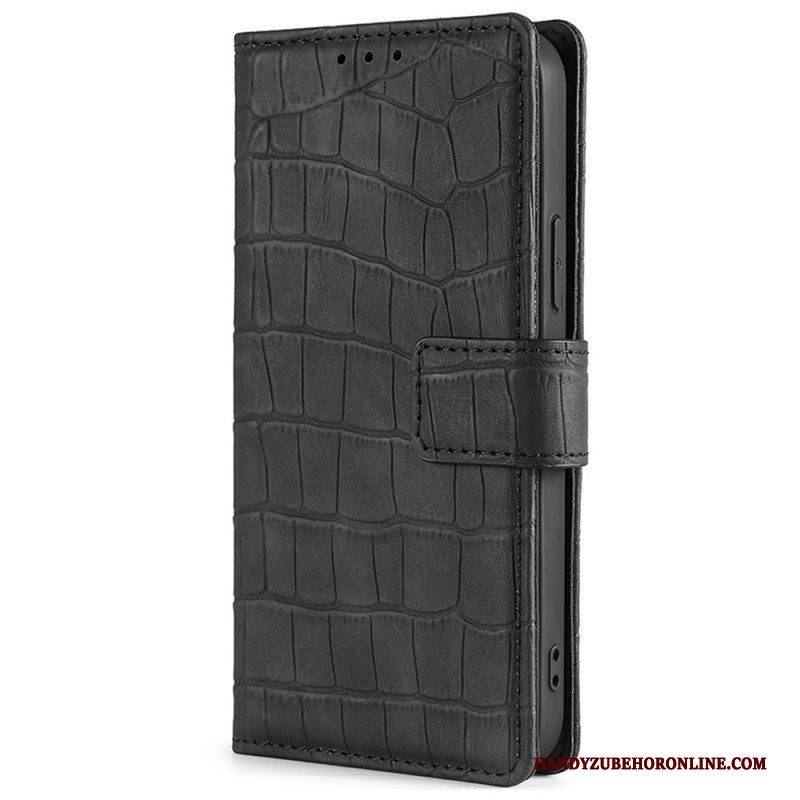 Flip Case Für OnePlus 10T 5G Krokodil