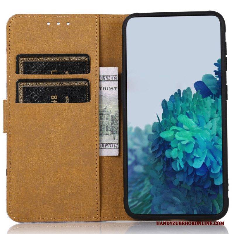 Flip Case Für OnePlus 11 5G Bunter Baum