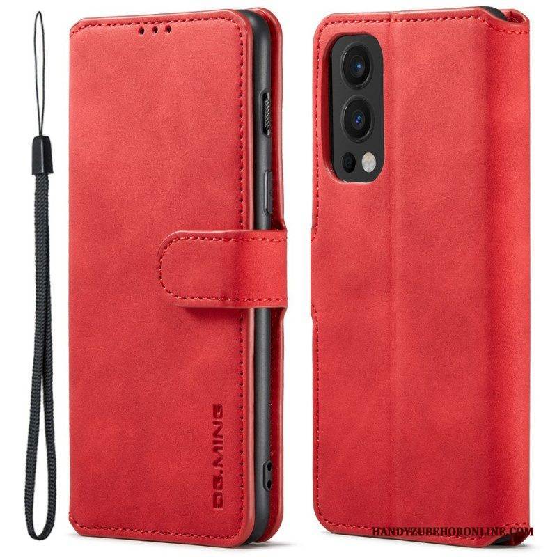 Flip Case Für OnePlus Nord 2 5G Dg.ming Retro