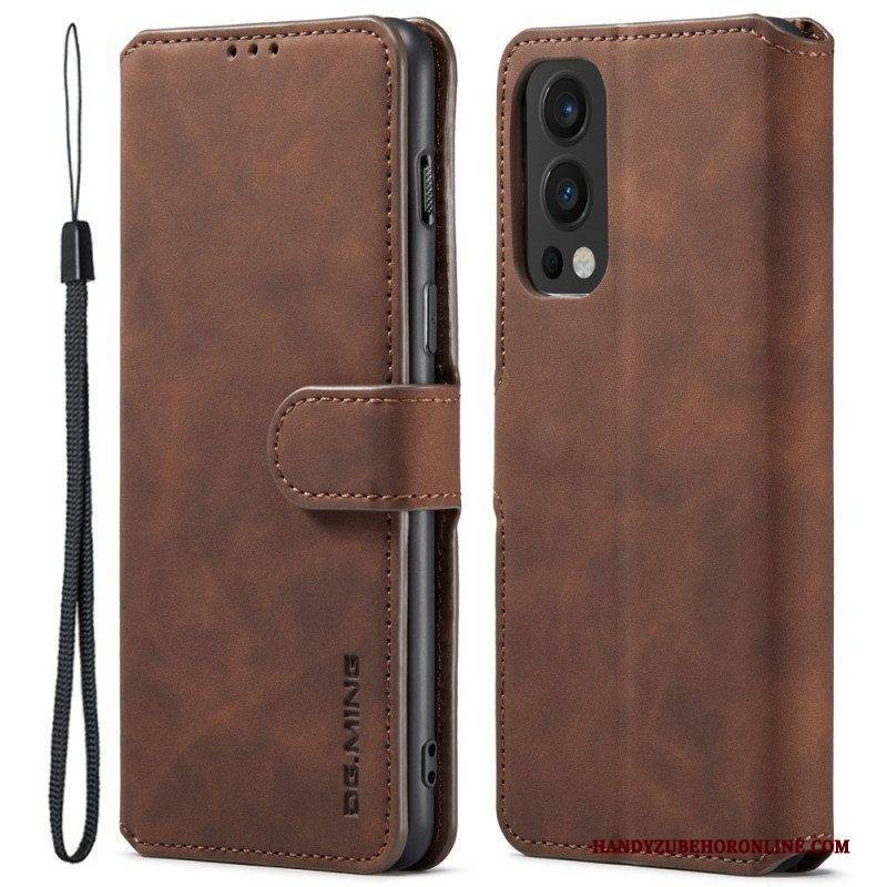 Flip Case Für OnePlus Nord 2 5G Dg.ming Retro