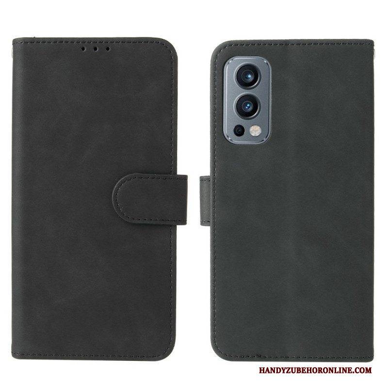 Flip Case Für OnePlus Nord 2 5G Hautberührung