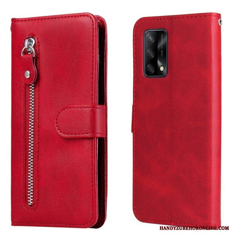 Flip Case Für Oppo A74 4G Vintage Geldbörse