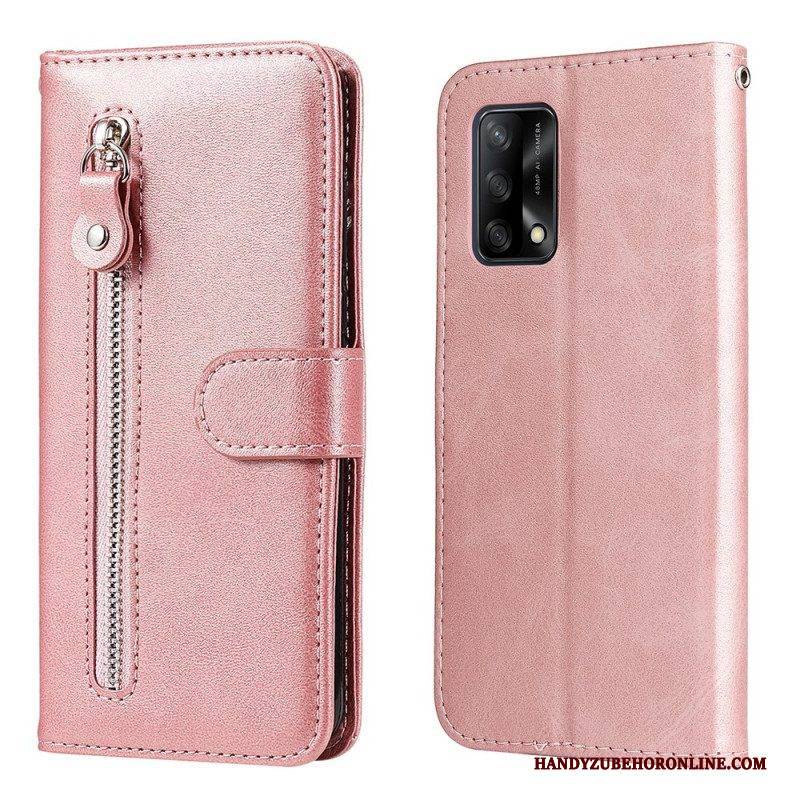 Flip Case Für Oppo A74 4G Vintage Geldbörse