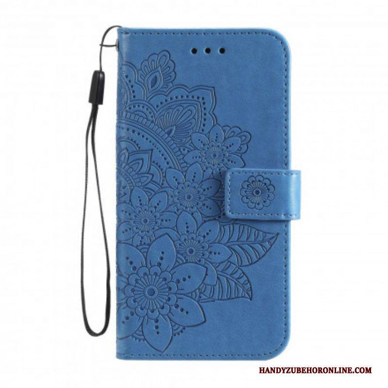 Flip Case Für Oppo A94 5G Blumen-mandala