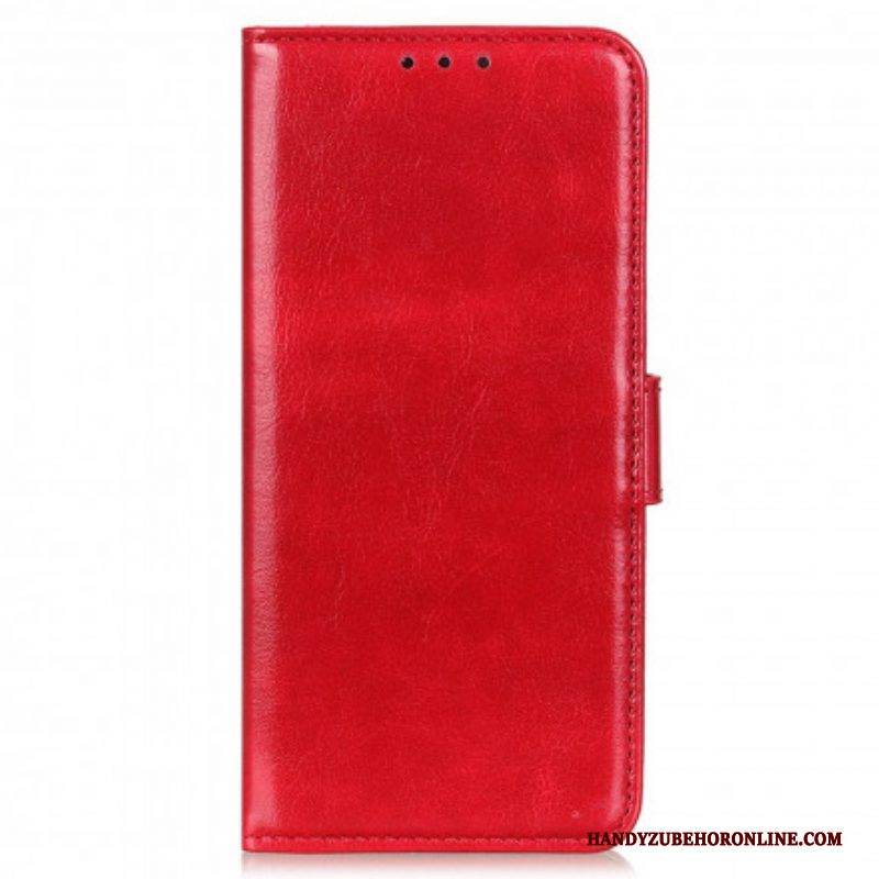 Flip Case Für Oppo Reno 6 5G Gefrorene Finesse