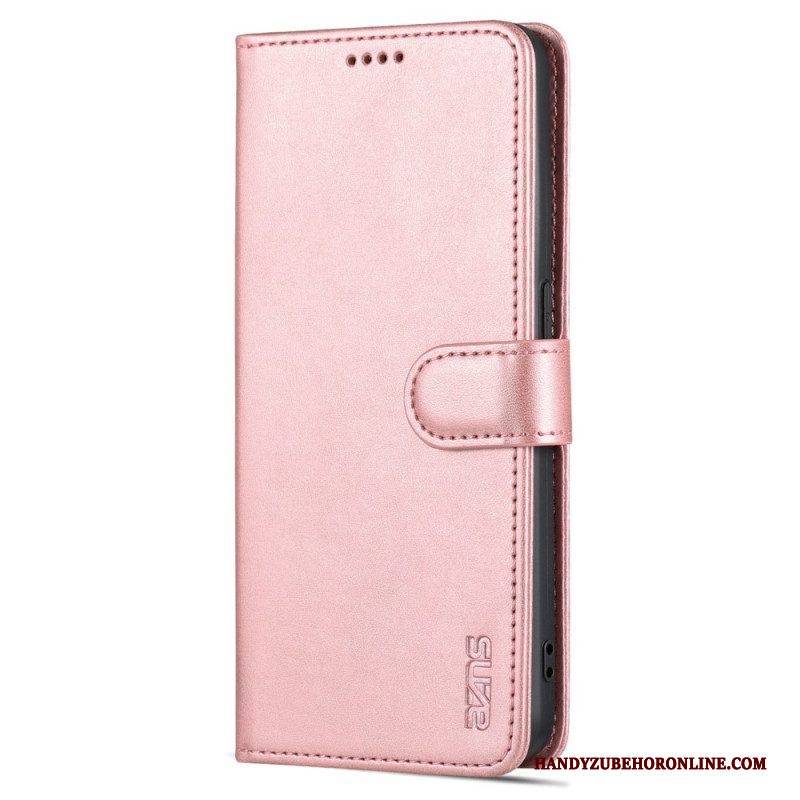 Flip Case Für Oppo Reno 8 Azns Leder-styling