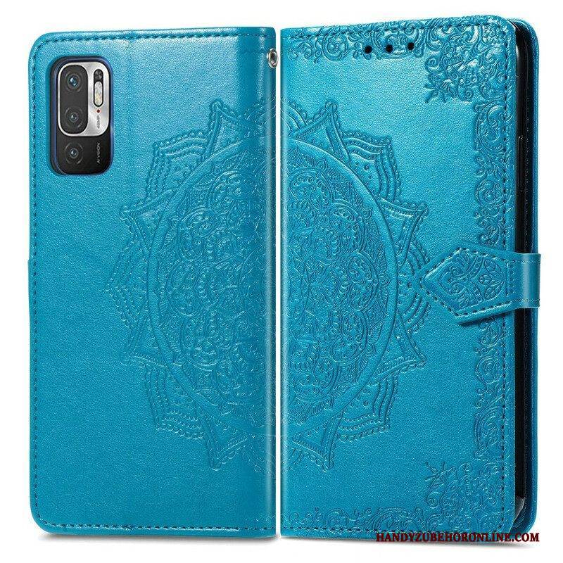 Flip Case Für Poco M3 Pro 5G Mandala-mittelalter