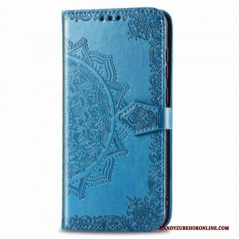 Flip Case Für Poco X3 / X3 Pro / X3 NFC Mandala-mittelalter