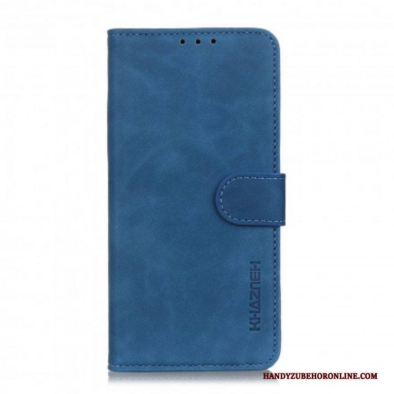 Flip Case Für Realme 8 / 8 Pro Khazneh Vintage-ledereffekt