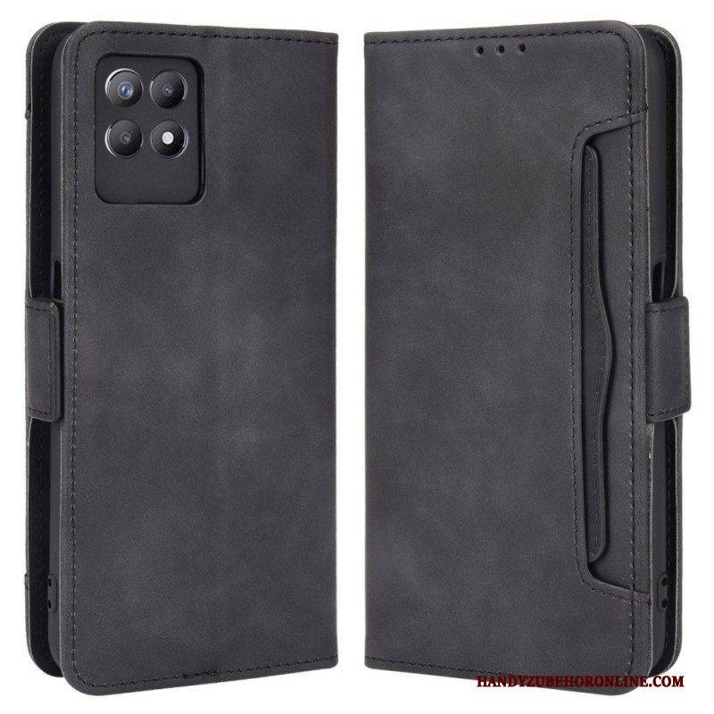 Flip Case Für Realme 8i Multi-card Premier Class