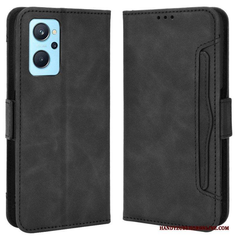 Flip Case Für Realme 9i Multi-card Premier Class