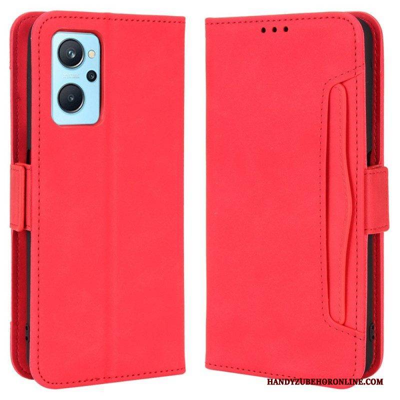 Flip Case Für Realme 9i Multi-card Premier Class