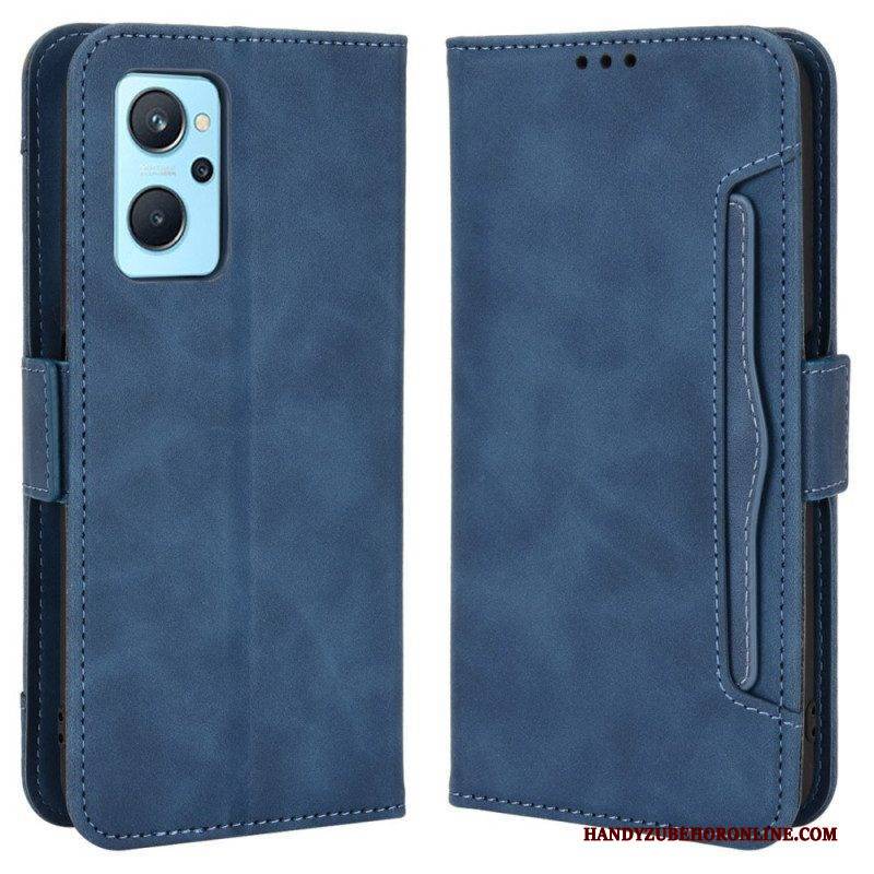 Flip Case Für Realme 9i Multi-card Premier Class