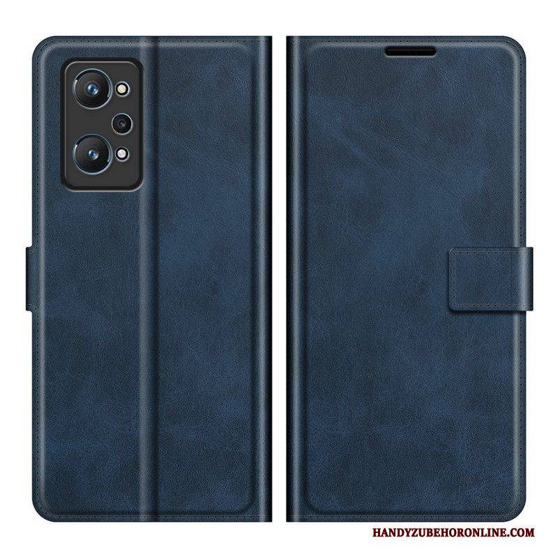 Flip Case Für Realme GT Neo 3T / Neo 2 Kunstleder Slim