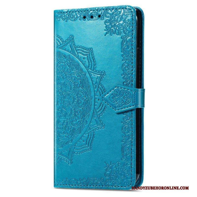 Flip Case Für Samsung Galaxy A13 5G / A04s Mandala-mittelalter