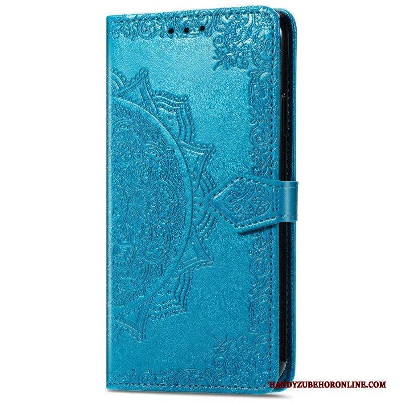 Flip Case Für Samsung Galaxy A14 / A14 5G Vintage-mandala