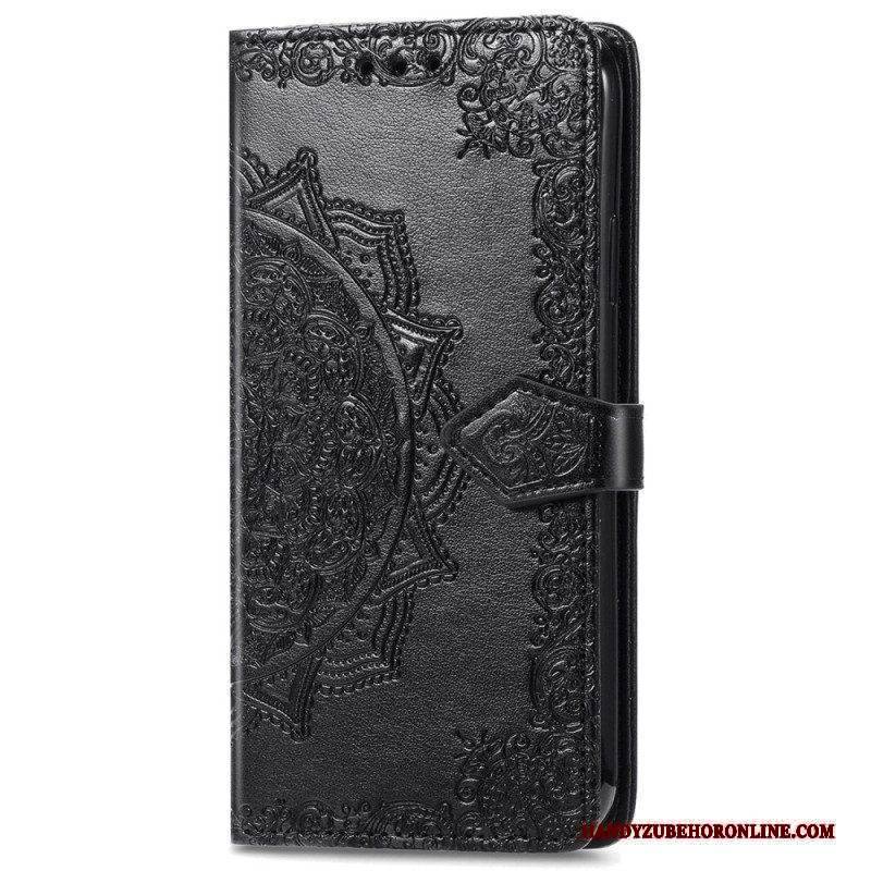 Flip Case Für Samsung Galaxy A14 / A14 5G Vintage-mandala