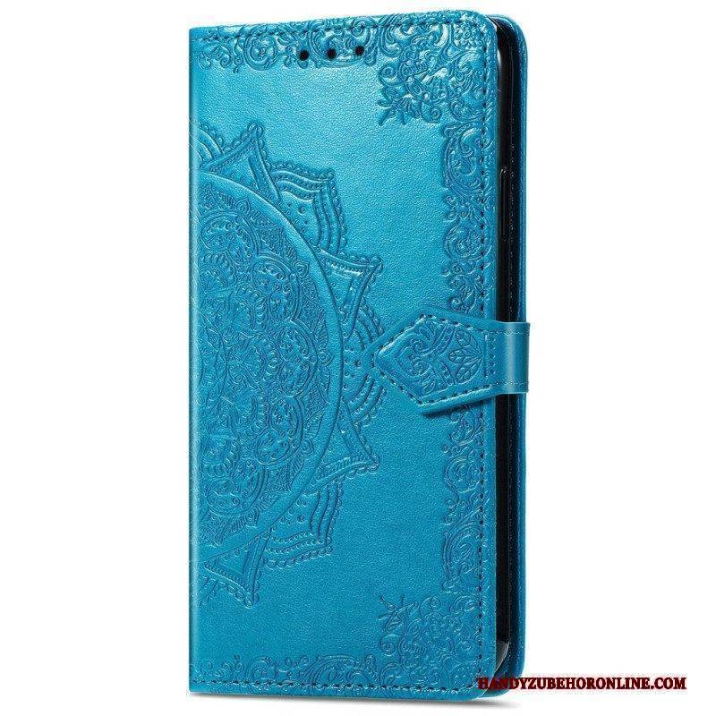 Flip Case Für Samsung Galaxy A14 / A14 5G Vintage-mandala