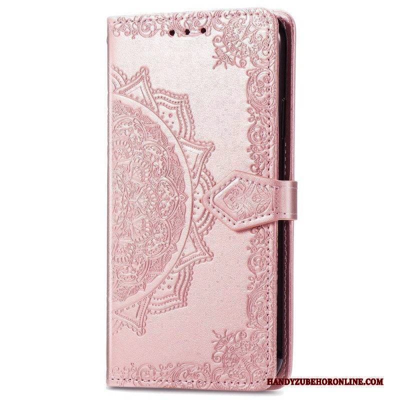 Flip Case Für Samsung Galaxy A14 / A14 5G Vintage-mandala