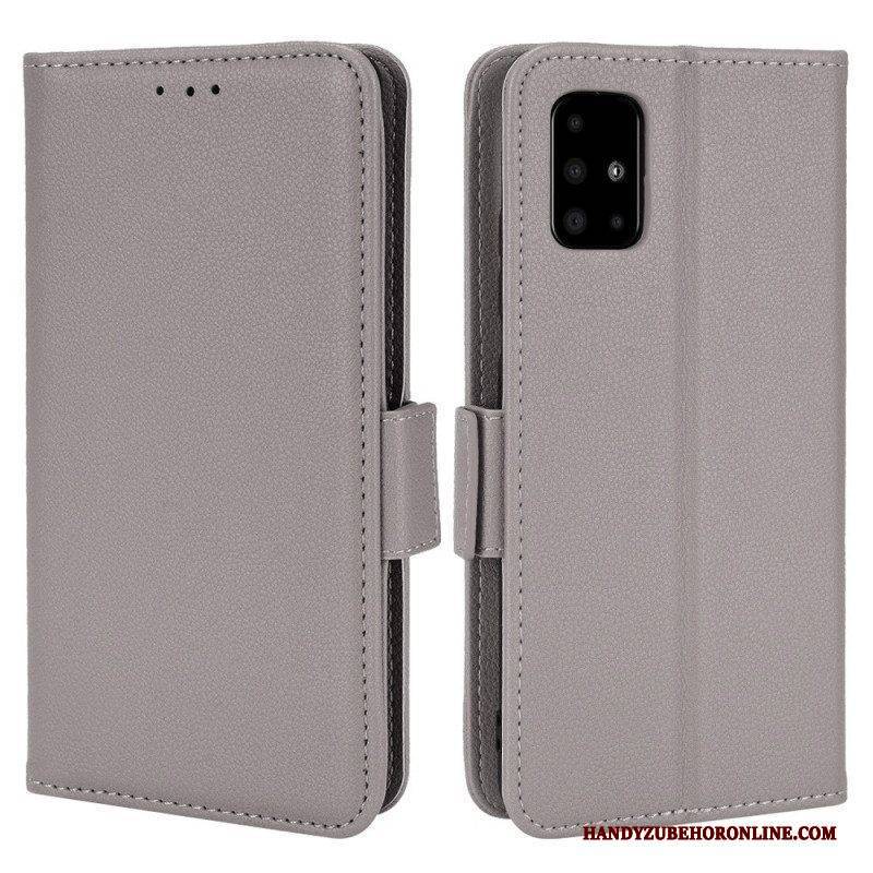 Flip Case Für Samsung Galaxy A51 5G Flip Case Klappe Doppelt. Neue Farben