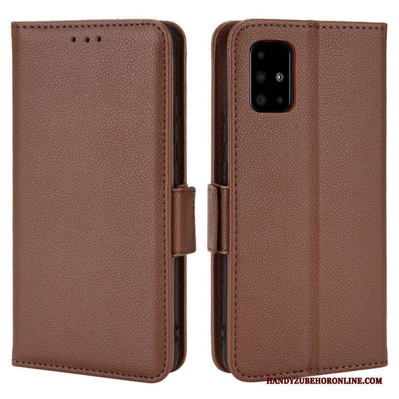 Flip Case Für Samsung Galaxy A51 5G Flip Case Klappe Doppelt. Neue Farben