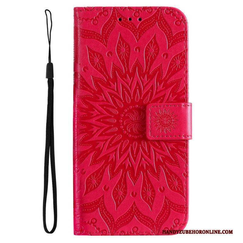 Flip Case Für Samsung Galaxy A53 5G Sonnenblume