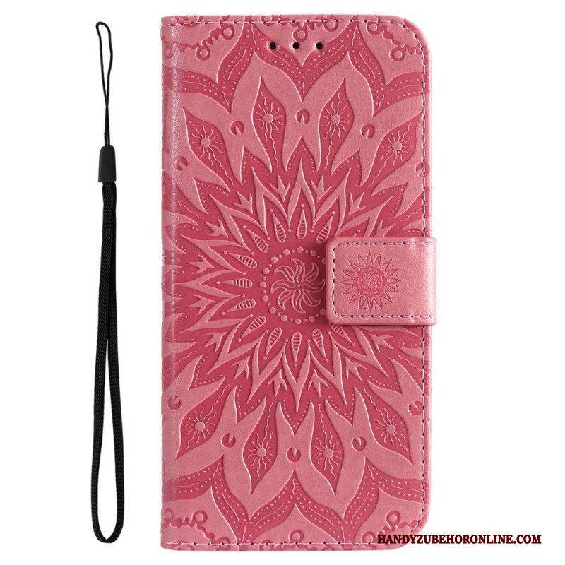 Flip Case Für Samsung Galaxy A53 5G Sonnenblume