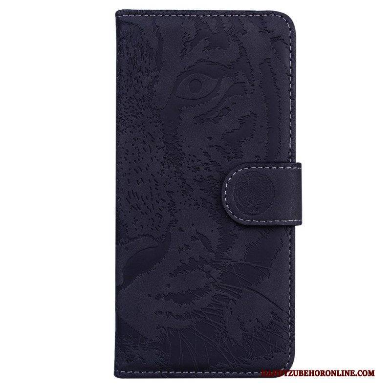 Flip Case Für Samsung Galaxy A54 5G Tiger