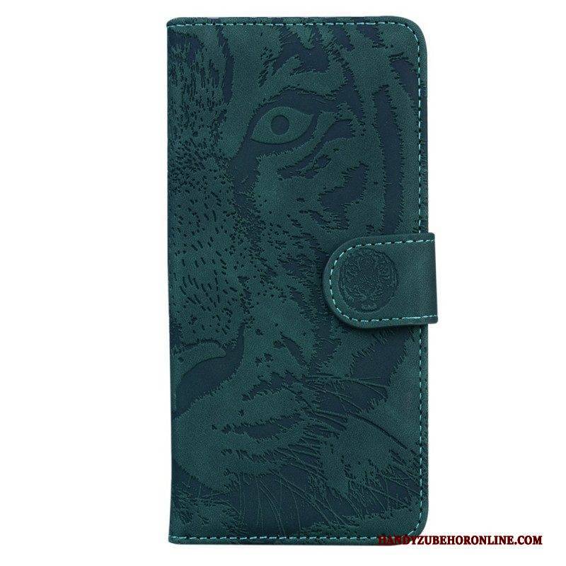 Flip Case Für Samsung Galaxy A54 5G Tiger