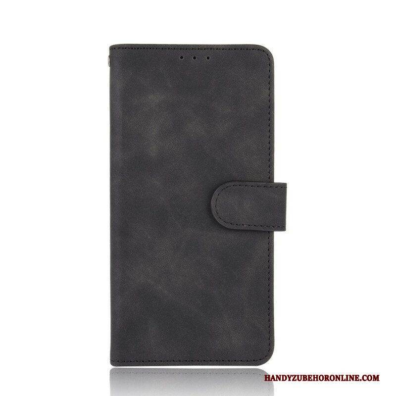 Flip Case Für Samsung Galaxy M12 / A12 Hautberührung