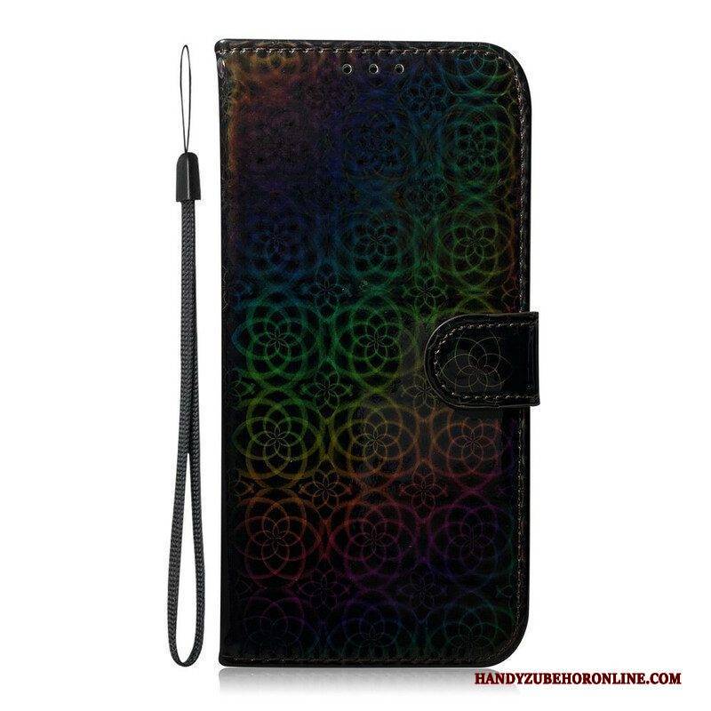 Flip Case Für Samsung Galaxy M12 / A12 Pure Farbe