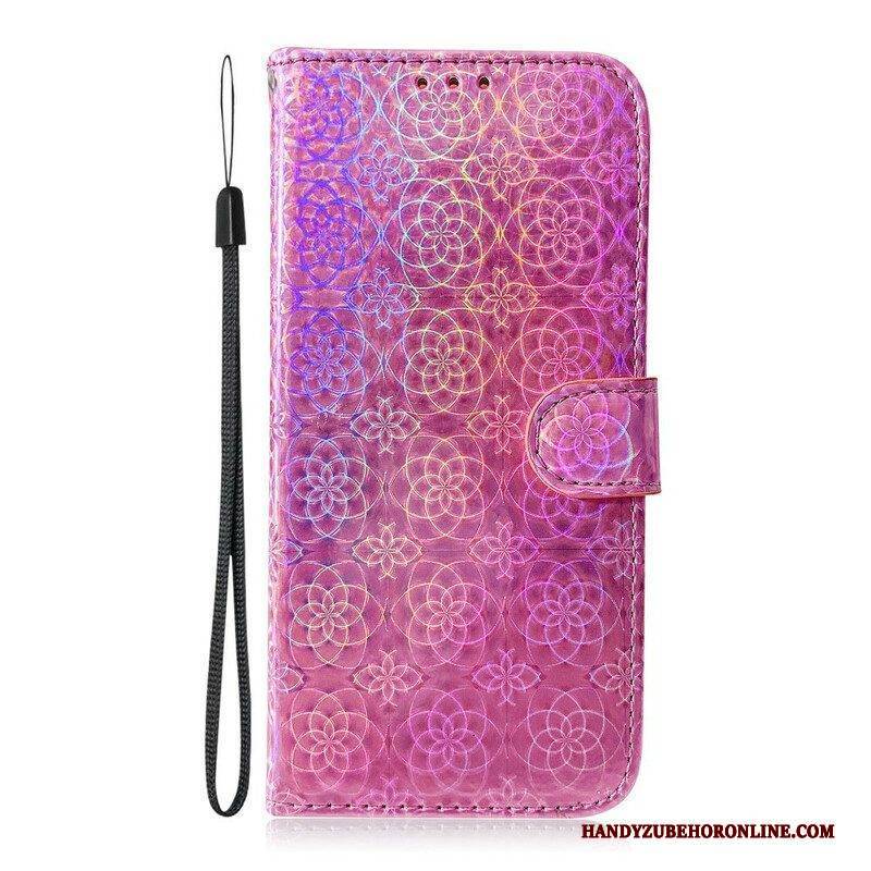 Flip Case Für Samsung Galaxy M12 / A12 Pure Farbe