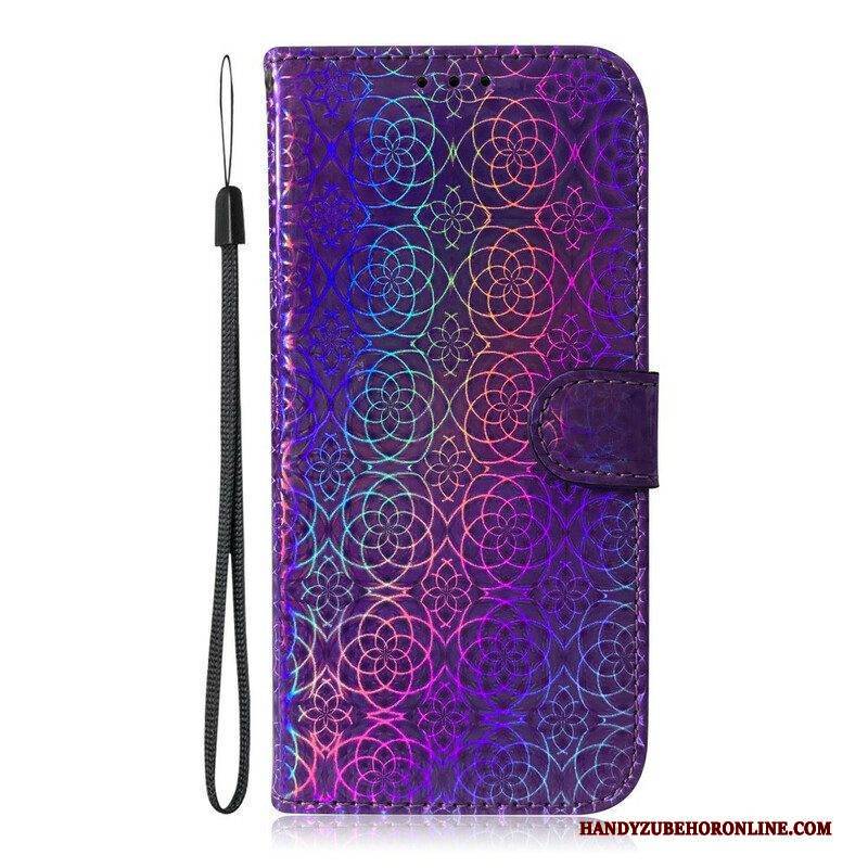 Flip Case Für Samsung Galaxy M12 / A12 Pure Farbe